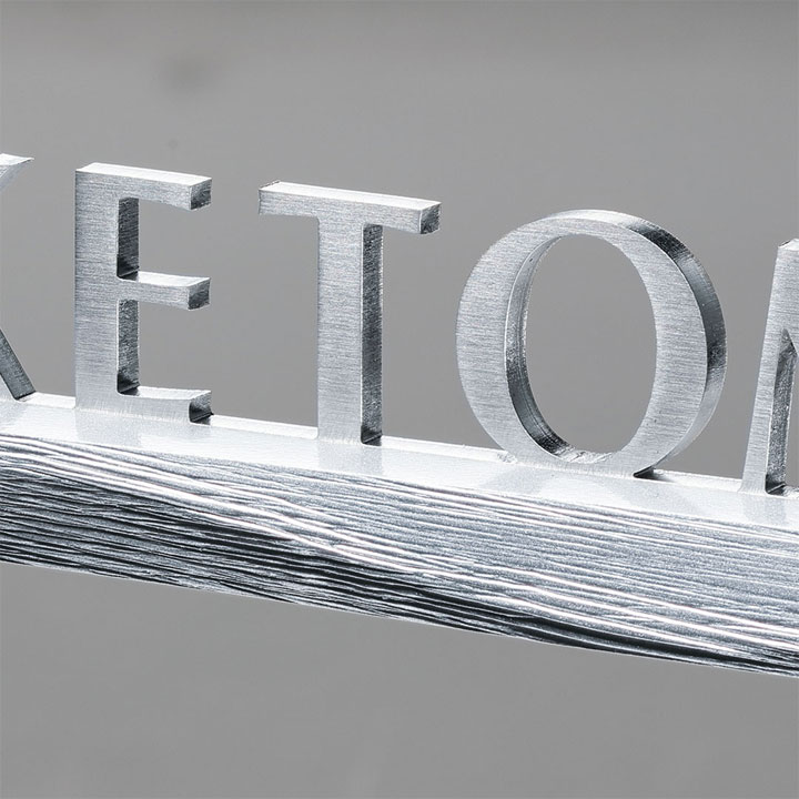 FCNP-SLKT-302/装飾スティック(スクラッチウェーブ)アイアン表札